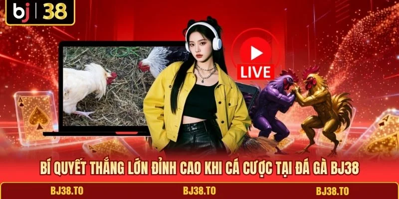 Bí quyết thắng lớn đỉnh cao khi cá cược tại đá gà BJ38